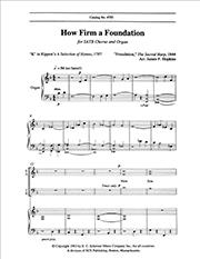 How Firm a Foundation