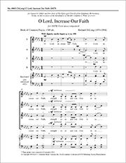 O Lord, Increase Our Faith