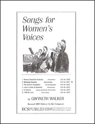 Songs for Women's Voices: No. 2. Mornings Innocent