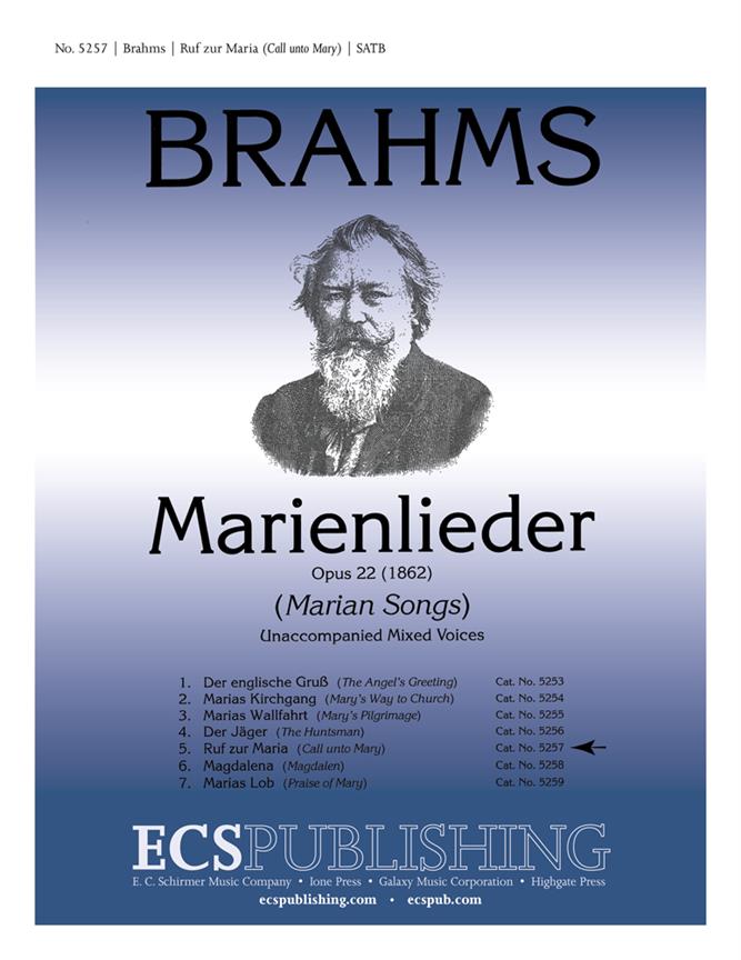 Marienlieder: No. 5. Ruf zur Maria