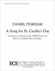 A Song for St. Cecilia's Day