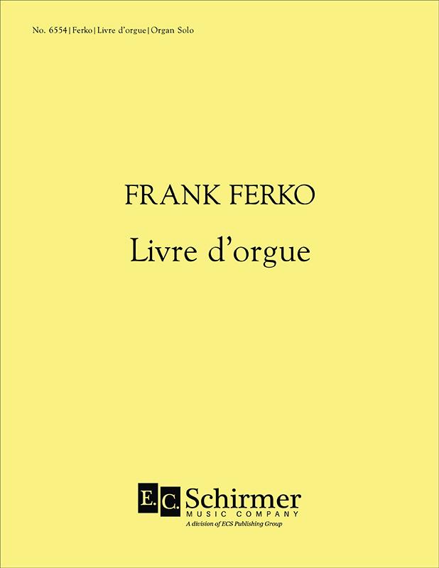 Livre d'Orgue