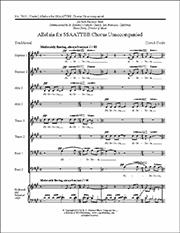Alleluia for SSAATTBB Chorus Unaccompanied