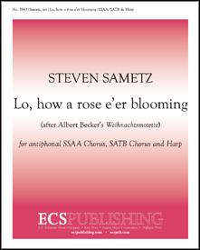 Lo, How a Rose e'er Blooming