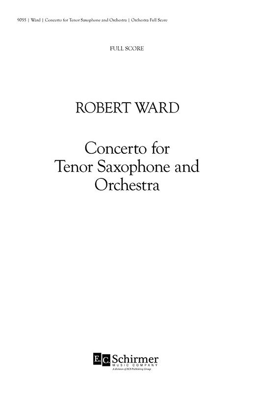 Concerto for Tenor Saxophone and Orchestra