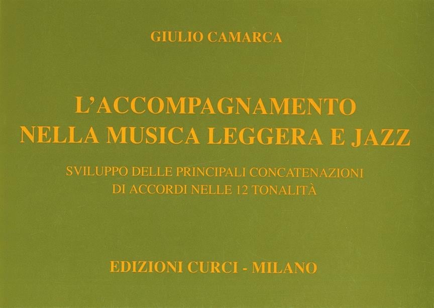 Accompagnamento Nella Musica Leggera E Jazz