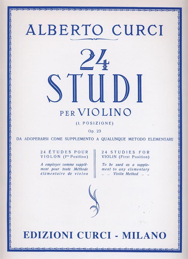Studi (24) Op. 23
