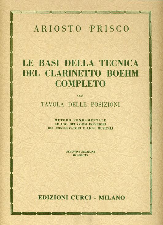Basi Della Tecnica Del Clarinetto Boehm
