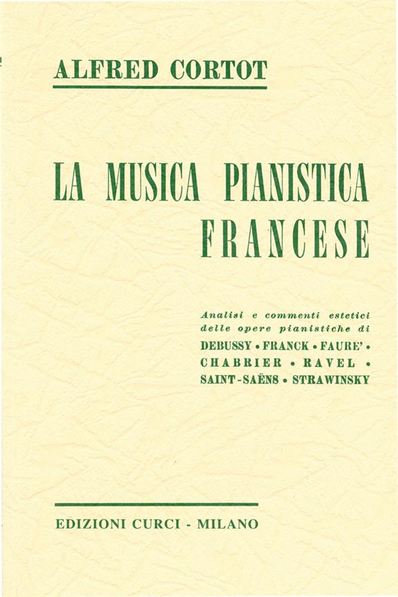 Musica Pianistica Francese