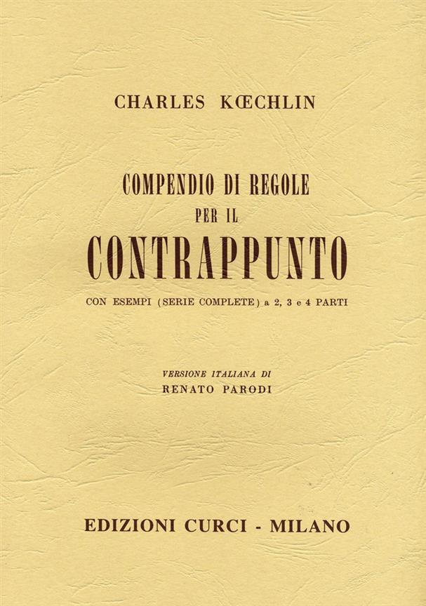 Compendio Di Regole Per Il Contrappunto