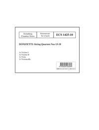 Streichquartette Nr. 13-18