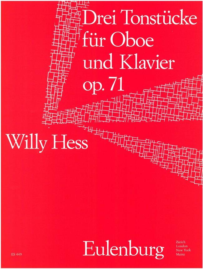 Drei Tonstücke Für Oboe und Klavier