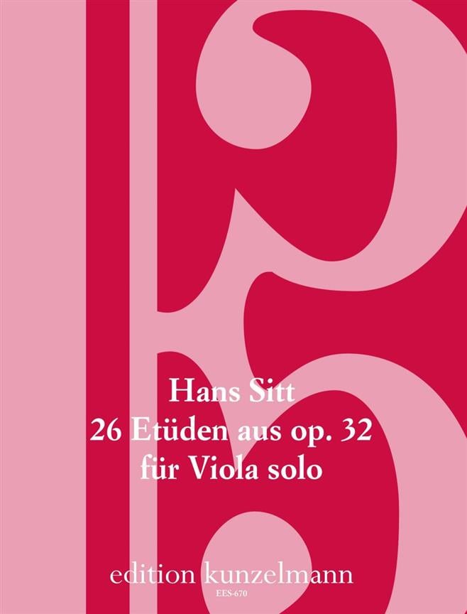 26 Etüden Für Viola