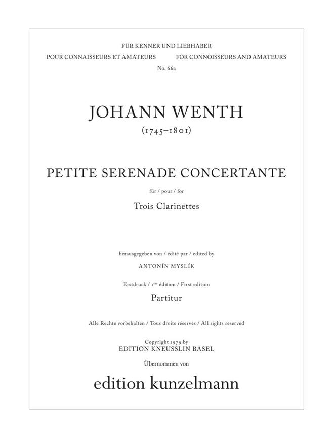 Petite Serenade Concertante