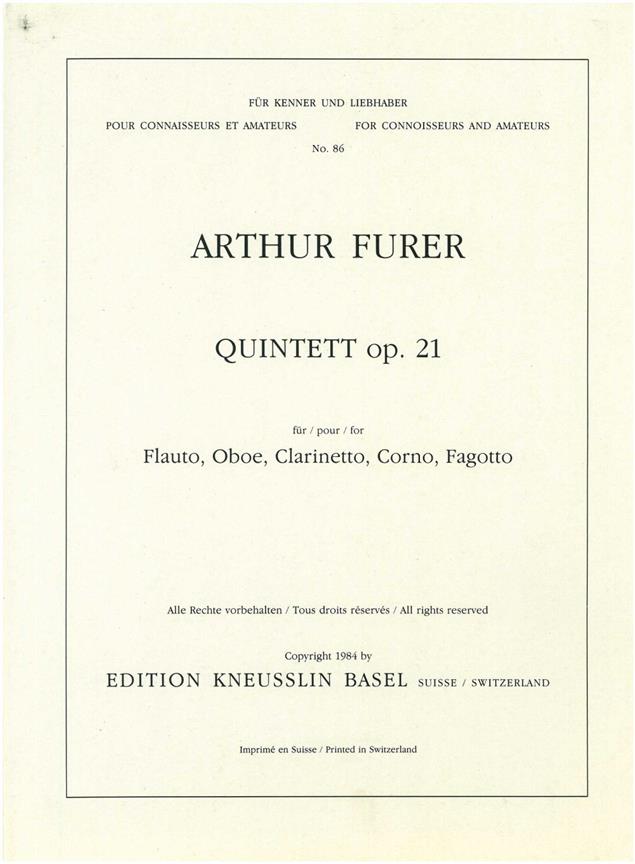 Quintett Für Bläser
