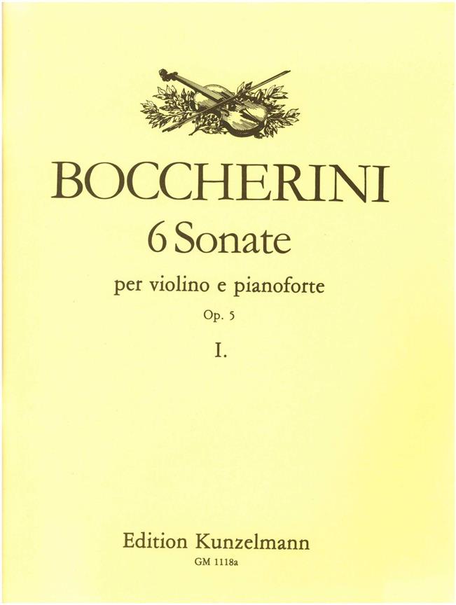 6 Sonaten Für Violine und Klavier