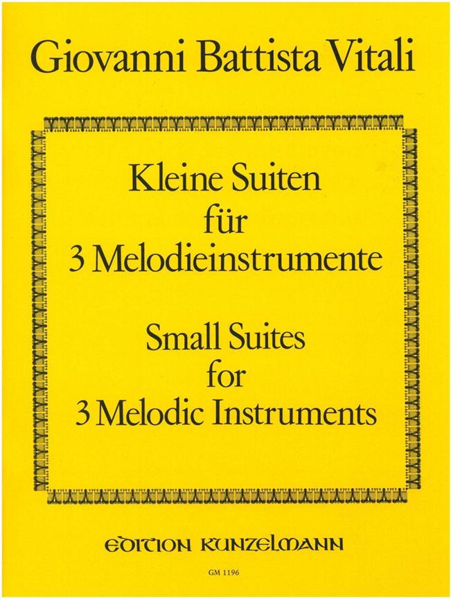 Kleine Suiten Für 3 Melodieinstrumente