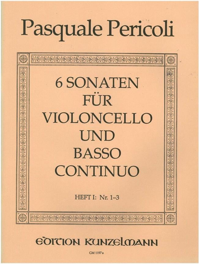 6 Sonaten Für Violoncello