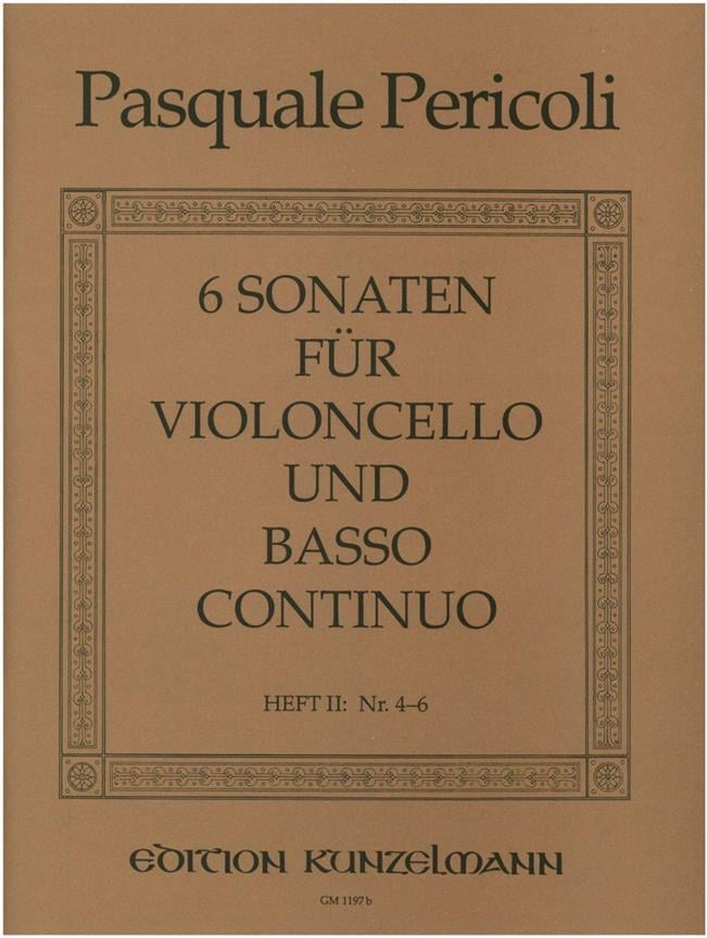 6 Sonaten Für Violoncello