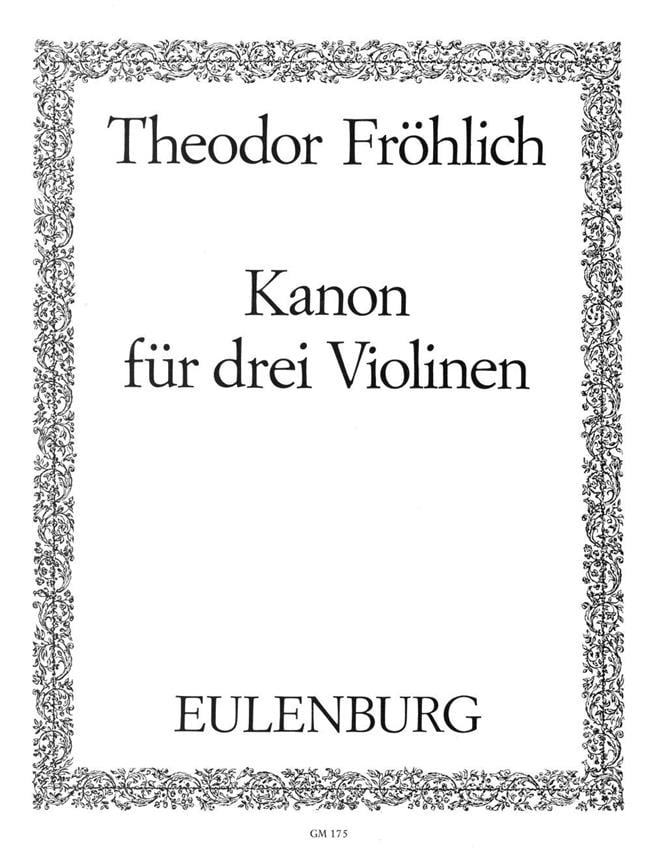 Kanon Für 3 Violinen