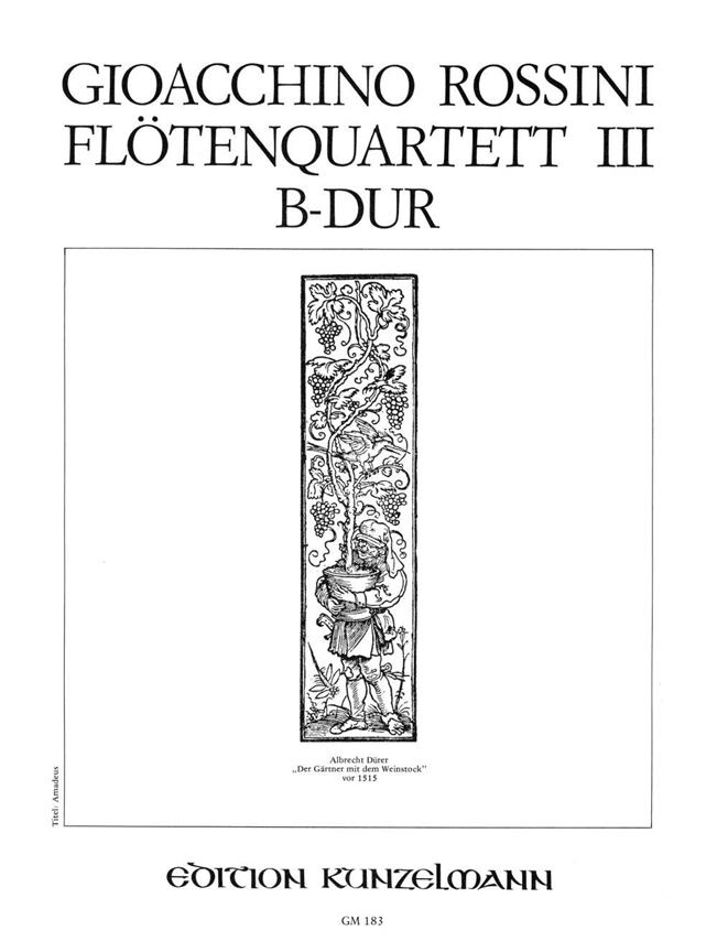 Flötenquartett Nr. 3