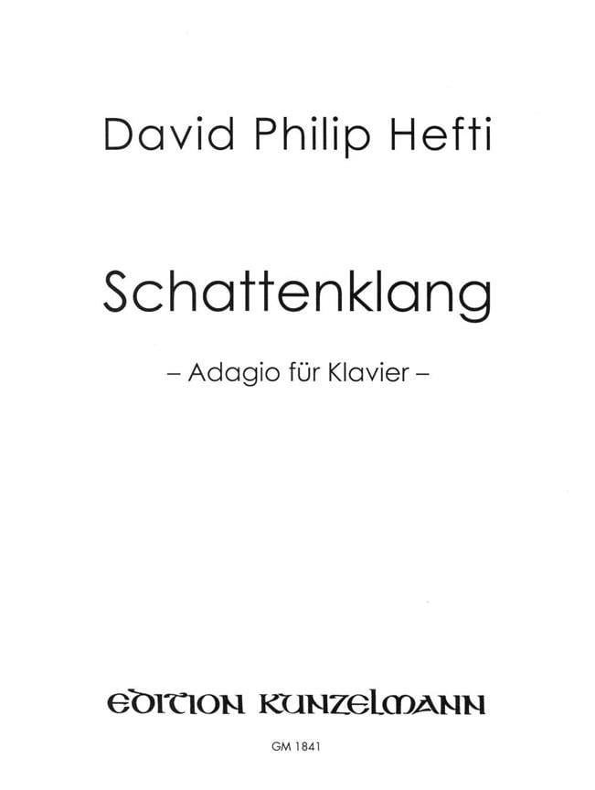 Schattenklang, Adagio Für Klavier