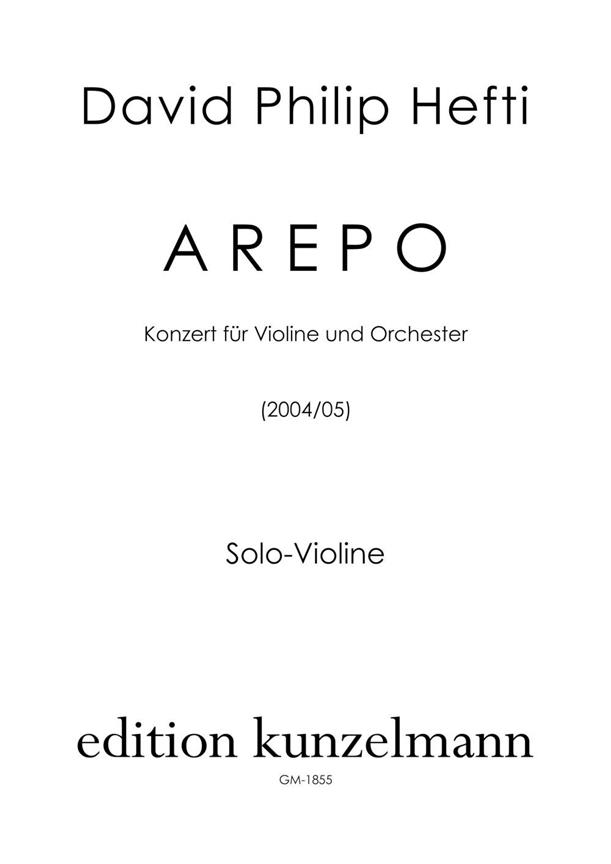 Arepo, Konzert Für Violine und Orchester