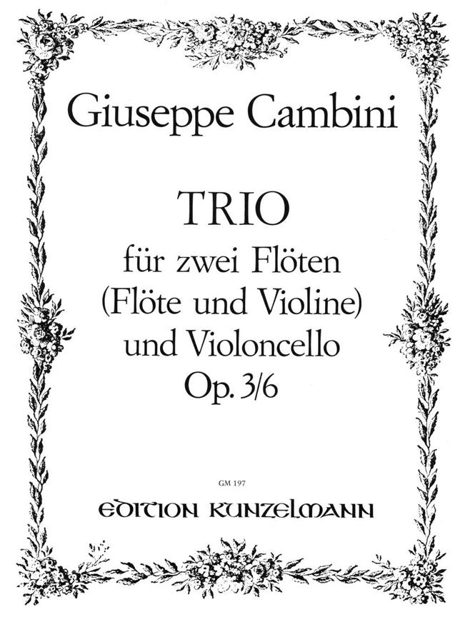 Trio Für 2 Flöten und Violoncello