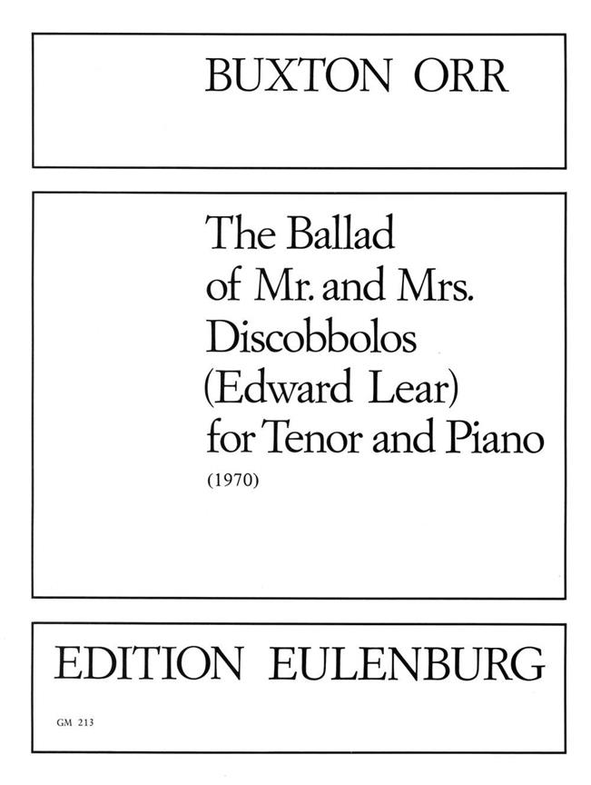 The Ballad Of Mr. and Mrs. Discobbolos