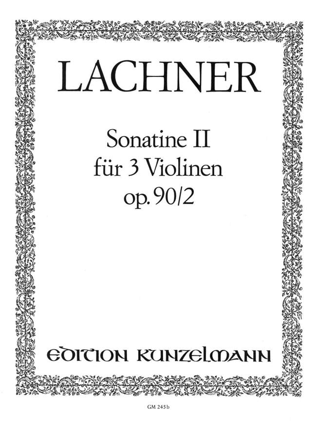 Sonatine 2 Für 3 Violinen