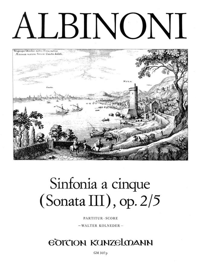 Sinfonia A Cinque (Sonata Iii) Op. 2-5