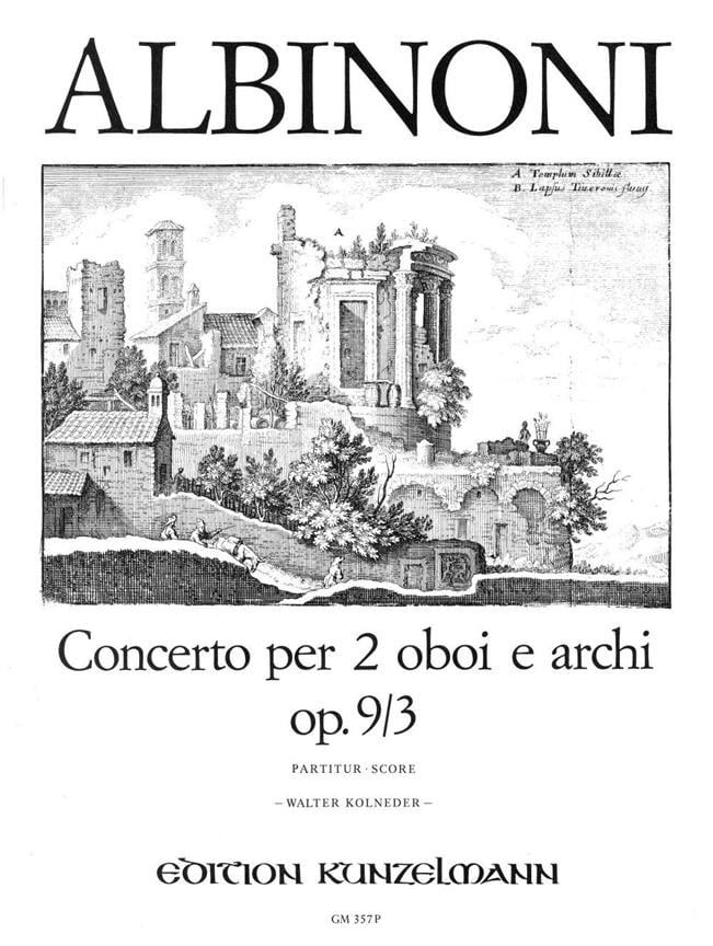Concerto Für 2 Oboen Op. 9-3