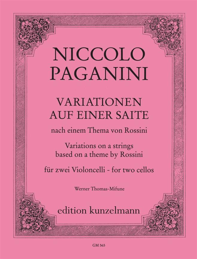 Variationen Auf Einer Saite Nach Rossini