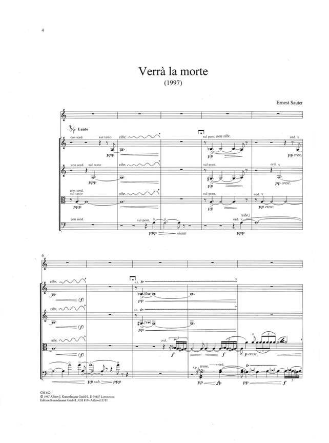Verrà La Morte