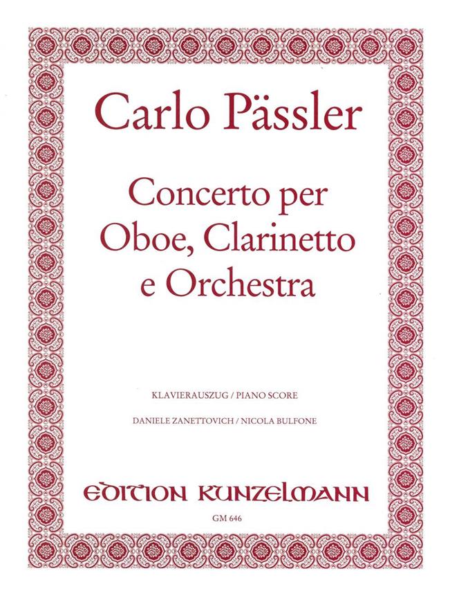 Konzert Für Oboe, Klarinette und Orchester