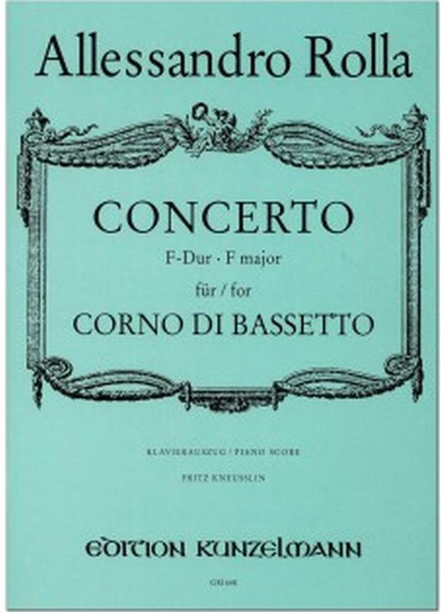 Konzert Für Bassetthorn
