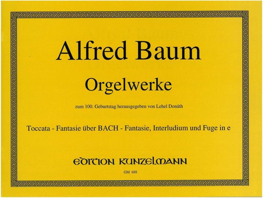 Fantasie Über Bach