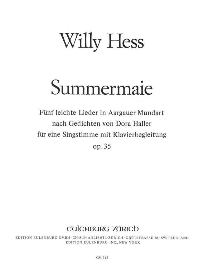 5 Leichte Lieder In Aargauer Mundart