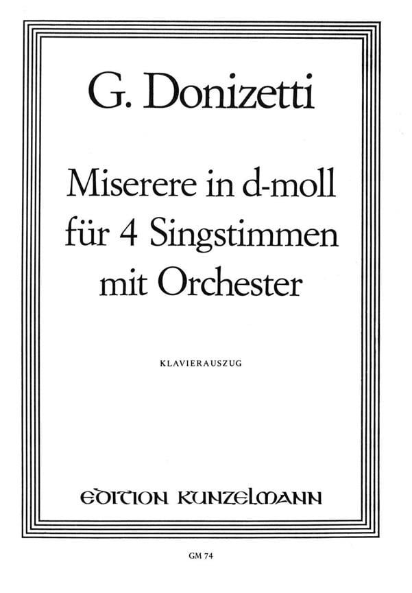 Miserere D-Moll