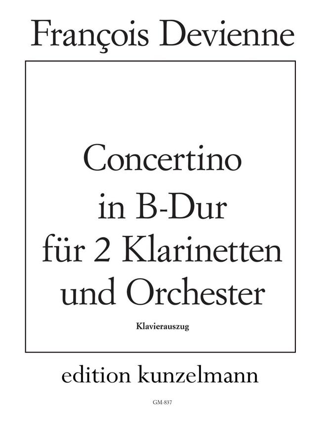 Concertino Für 2 Klarinetten