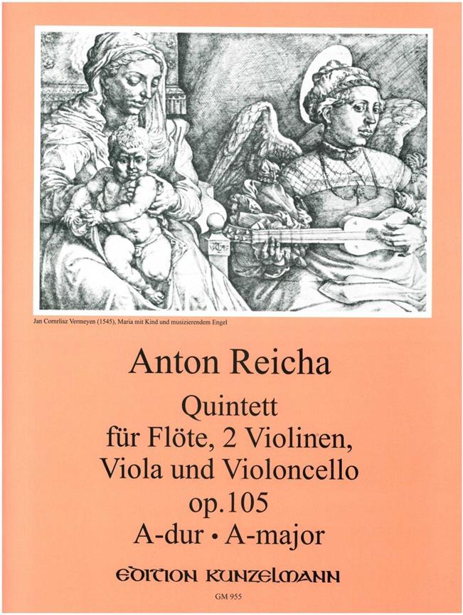 Quintett Op. 105 Für Flöte und Streichquartett