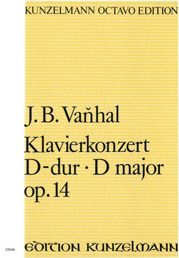 Klavierkonzert D-Dur Op. 14