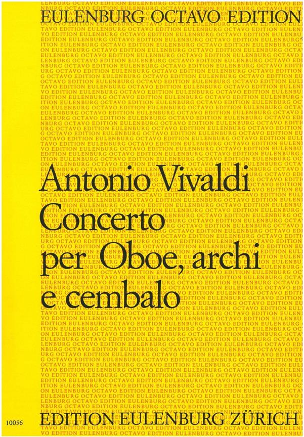 Konzert Für Oboe C-Dur Pv 44