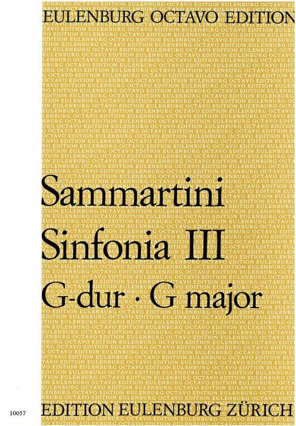 Sinfonie 3 G-Dur