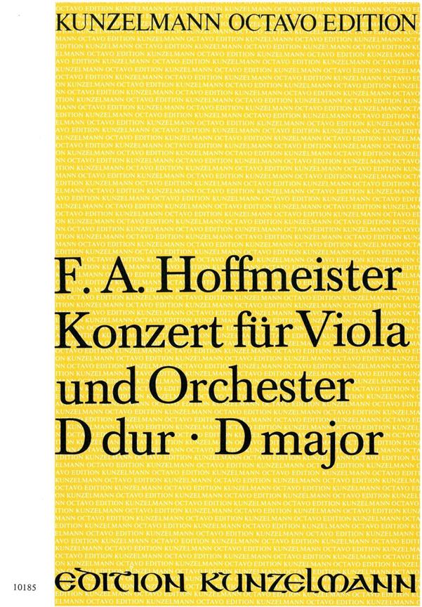 Konzert Für Viola D-Dur