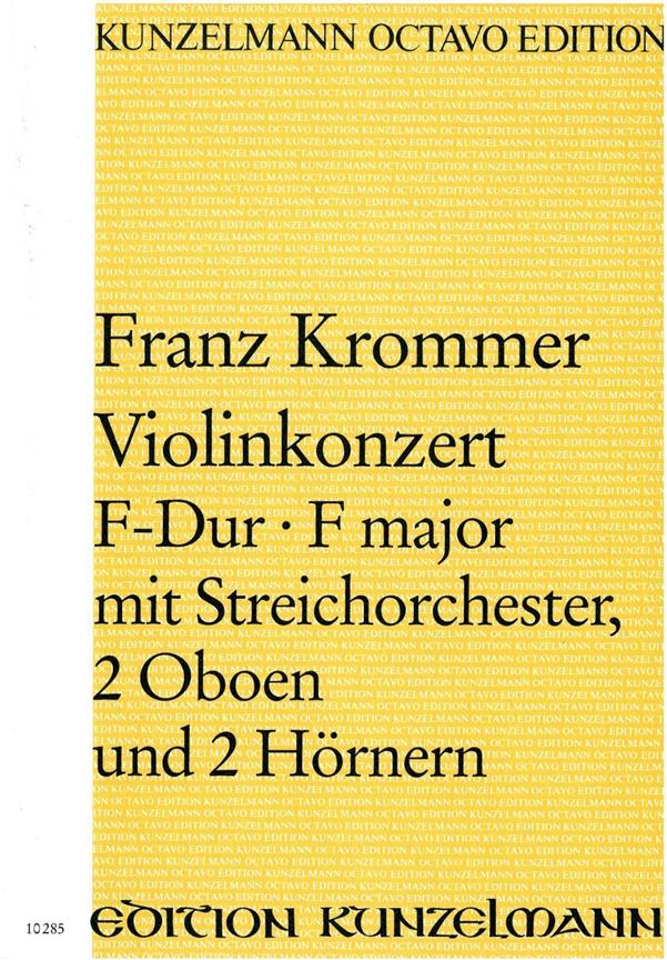 Konzert Für Violine F-Dur