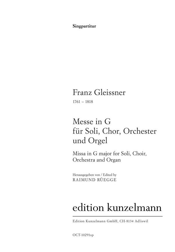 Messe G-Dur