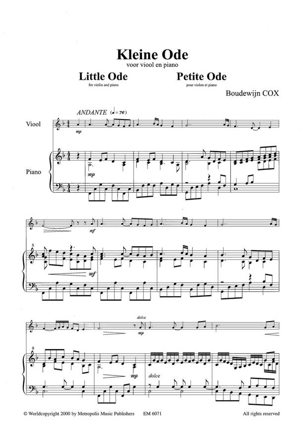 Kleine Ode