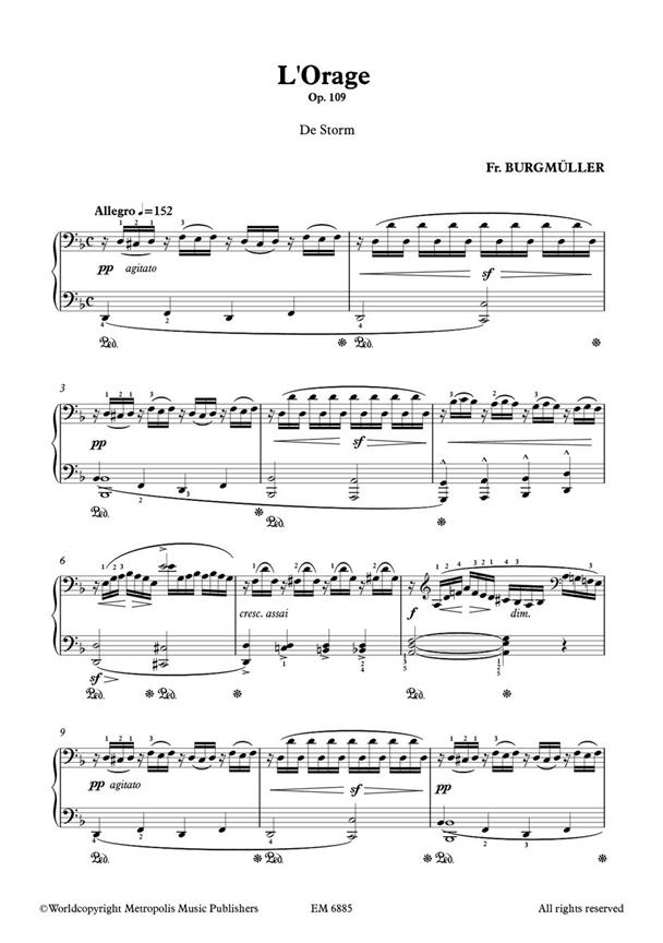 LOrage - De Storm Op. 109