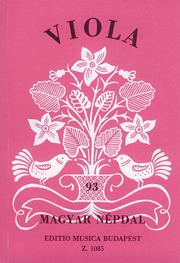 Viola (Violen) 93 ungarische Volkslieder